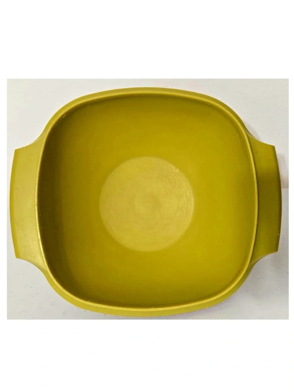 Vintage Tupperware Bowl Green Lid Modular Mates Servalier Container 840-6 VTG